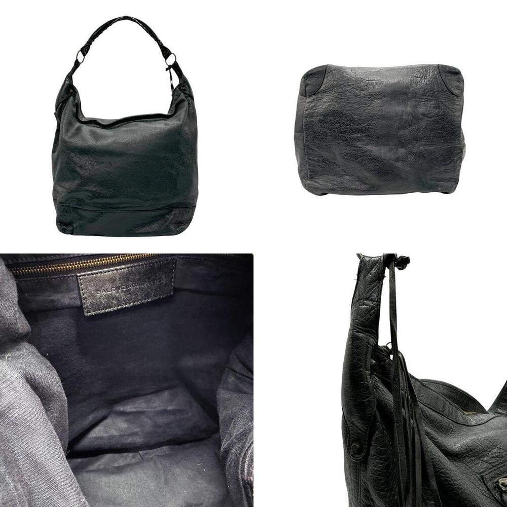 Balenciaga The Day Leather Handbag Gray - Picture 3 of 4